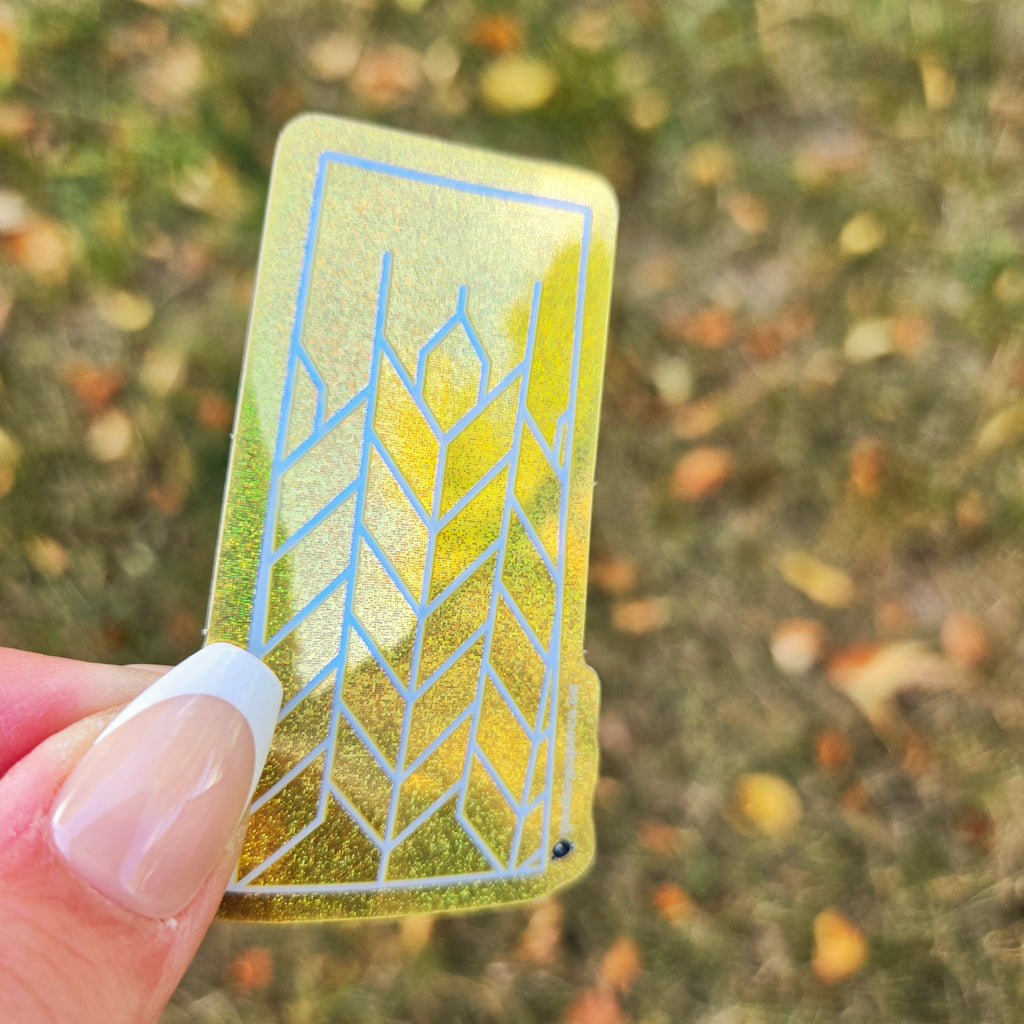 Saskatchewan Patchwork | Vinyl Sticker