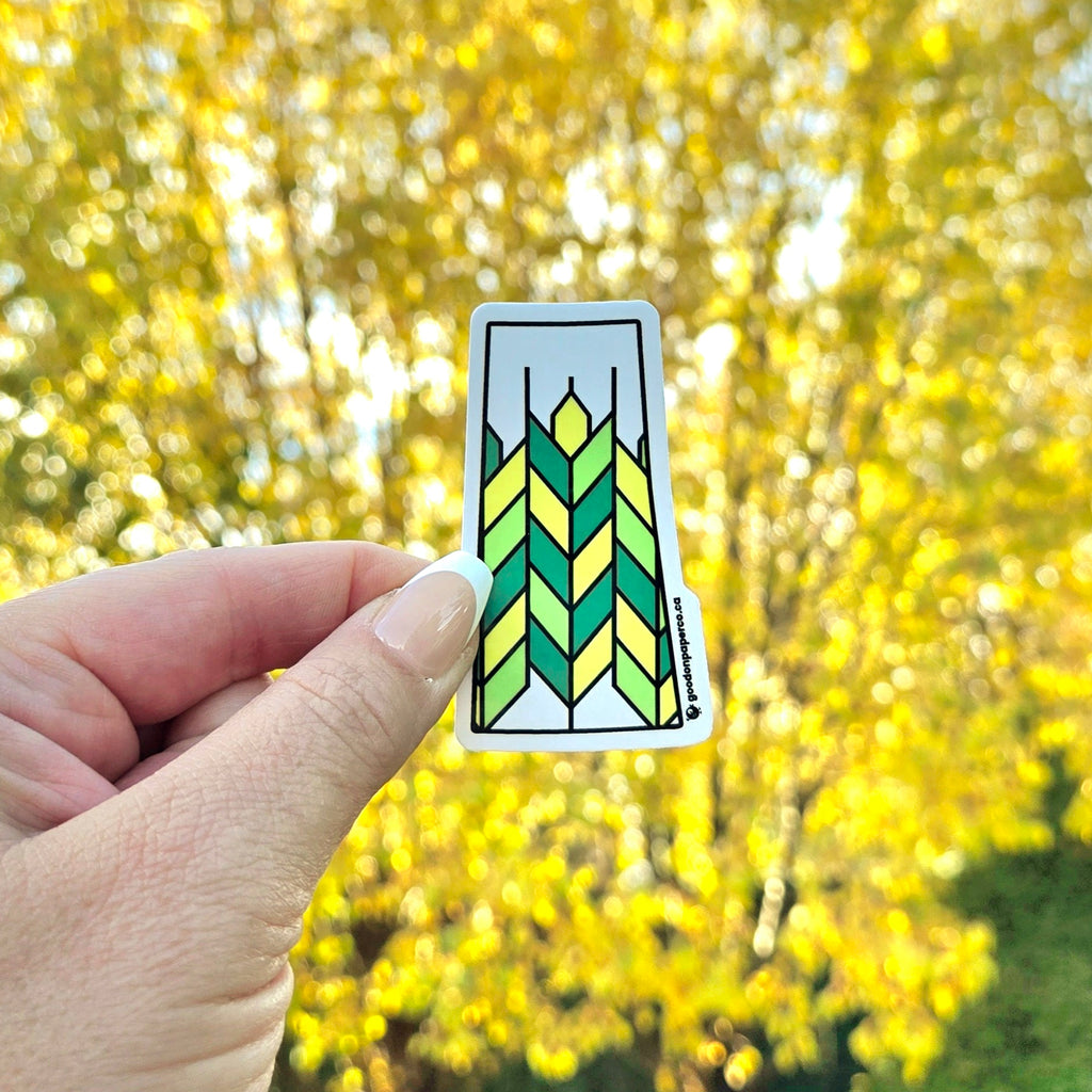 Saskatchewan Patchwork | Vinyl Sticker