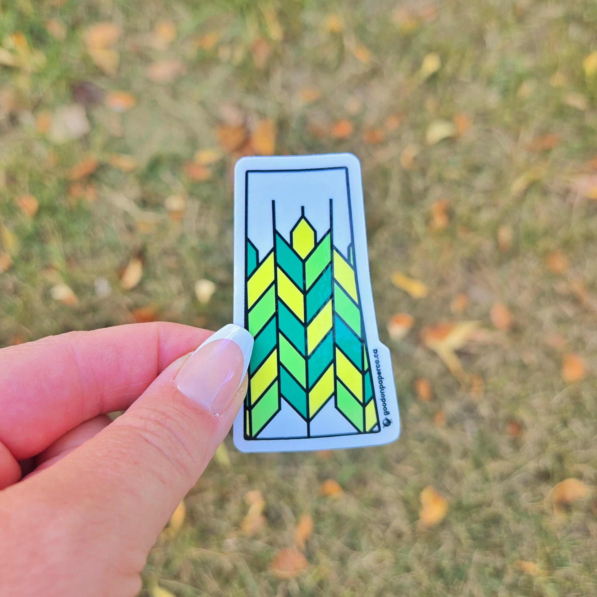 Saskatchewan Patchwork | Vinyl Sticker