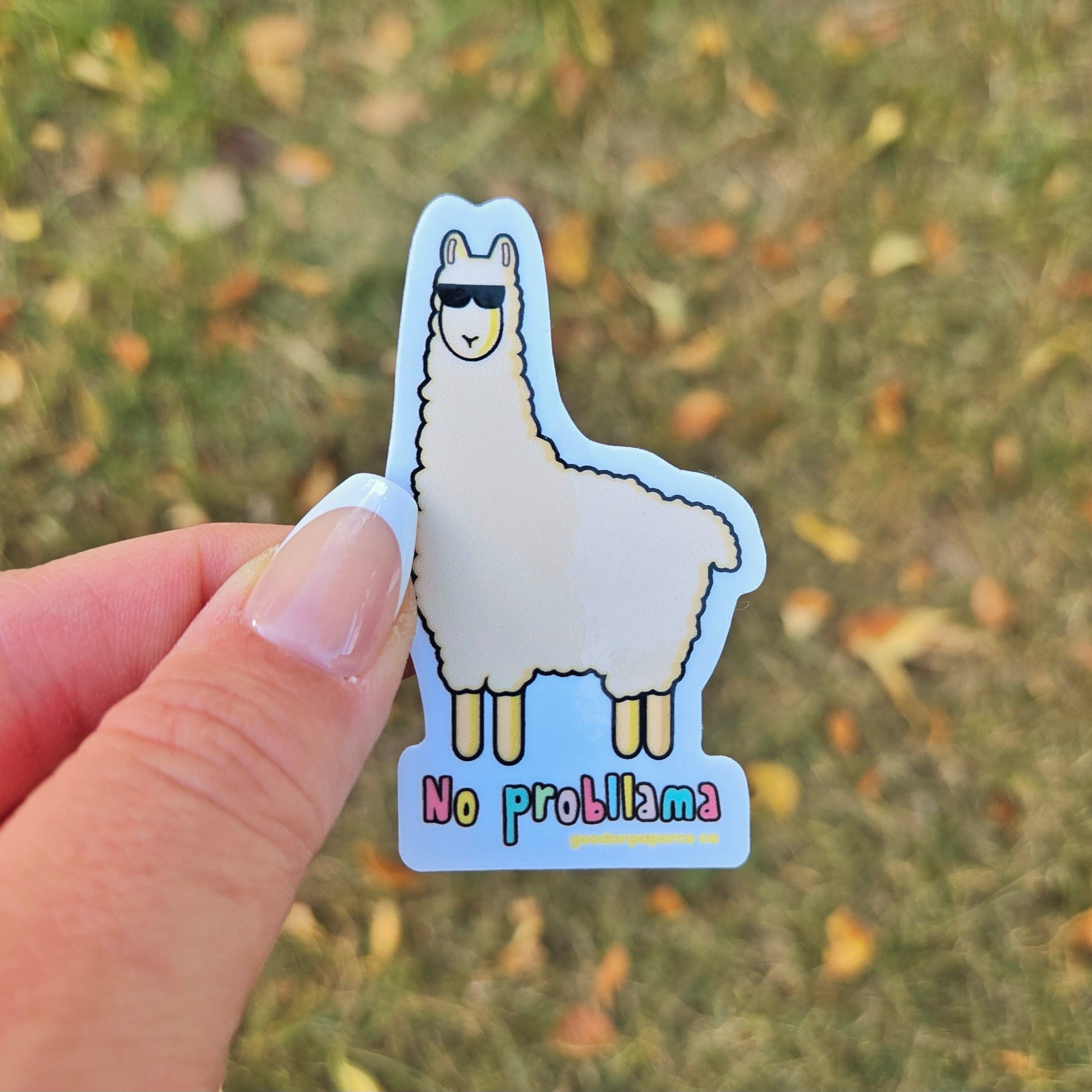 No Probllama | Vinyl Sticker