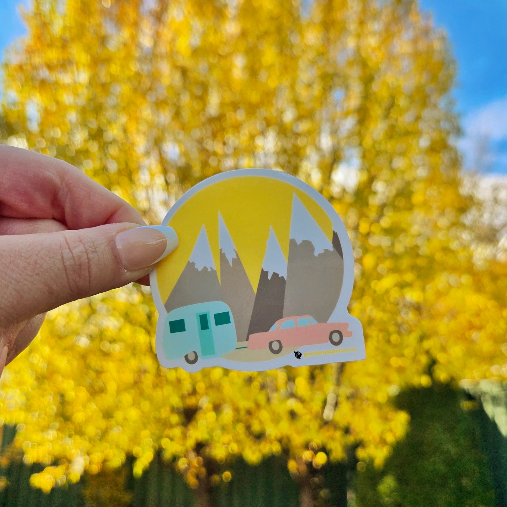 Happy Camper | Vinyl Sticker