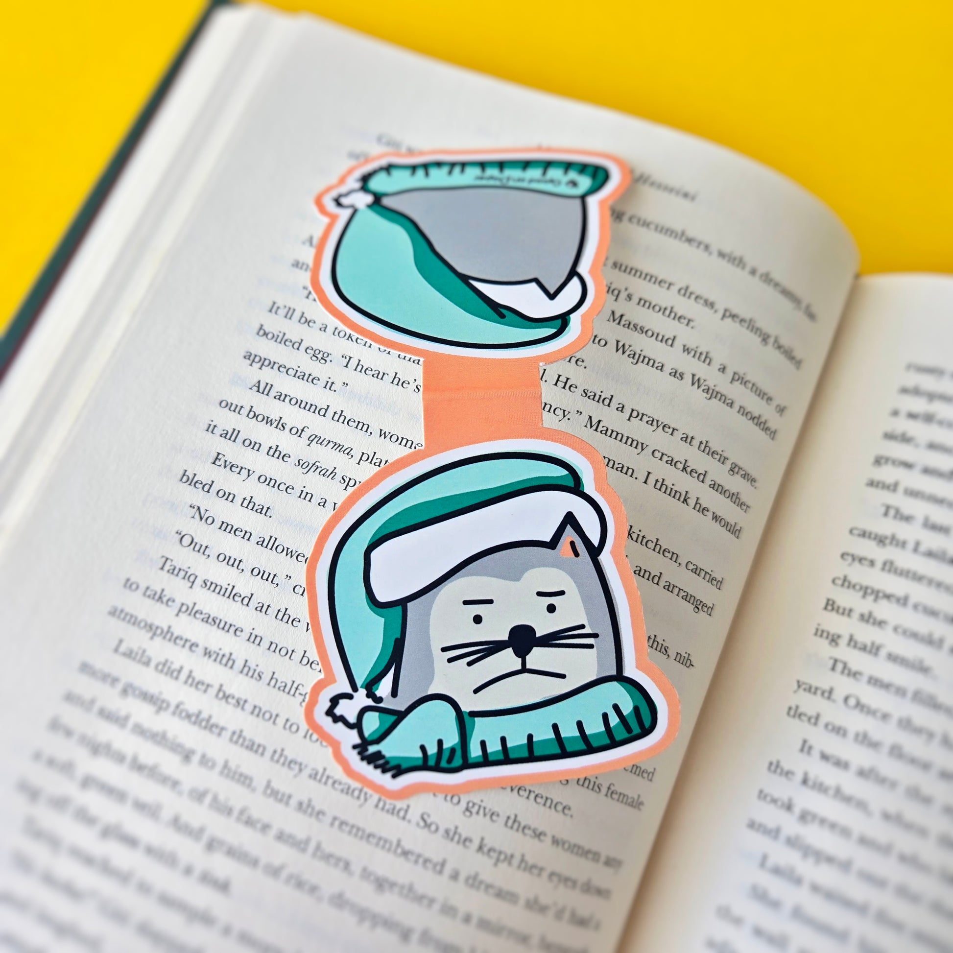 Meowy Cat | Jumbo | Magnetic Bookmark