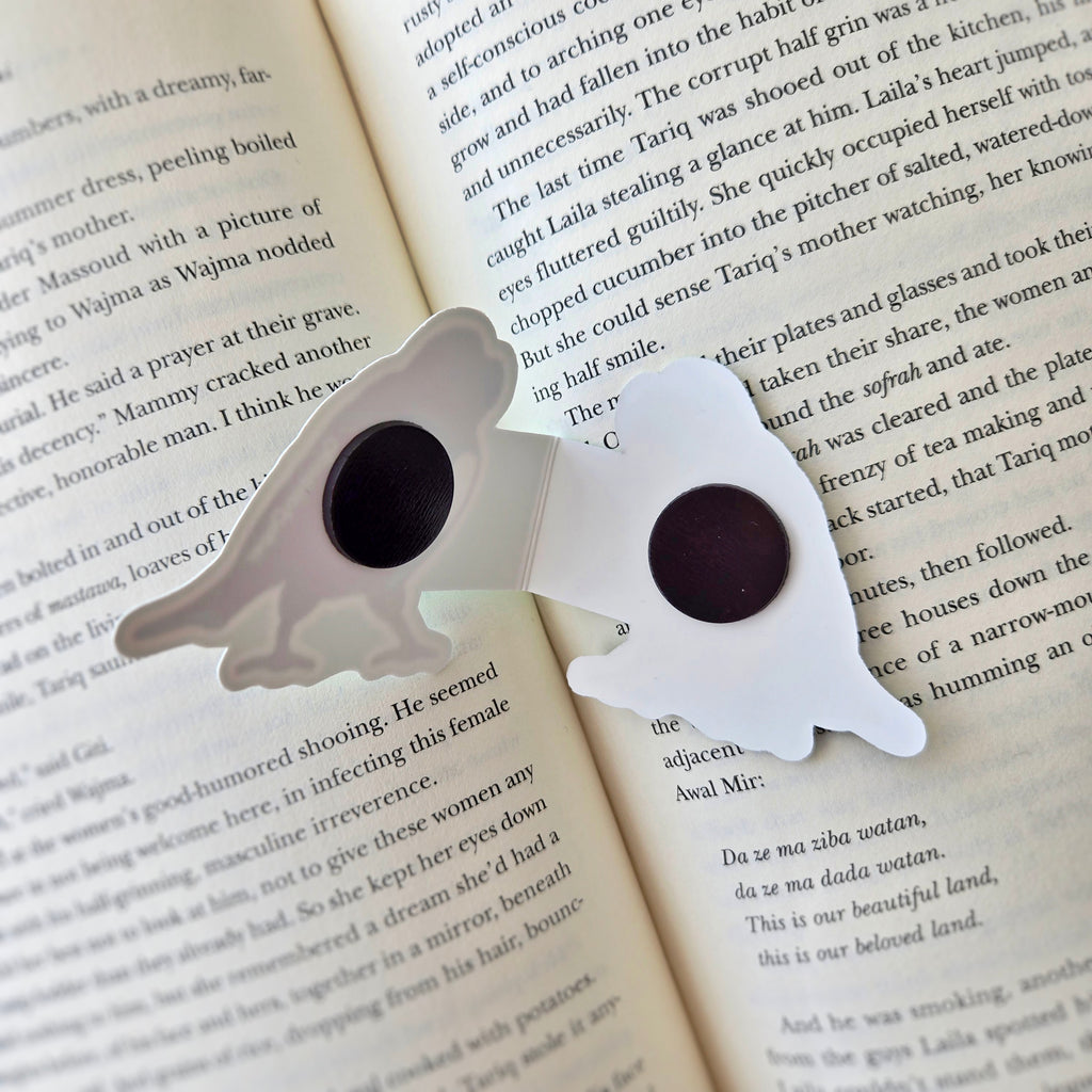 Mystified Magpie | Jumbo | Magnetic Bookmark
