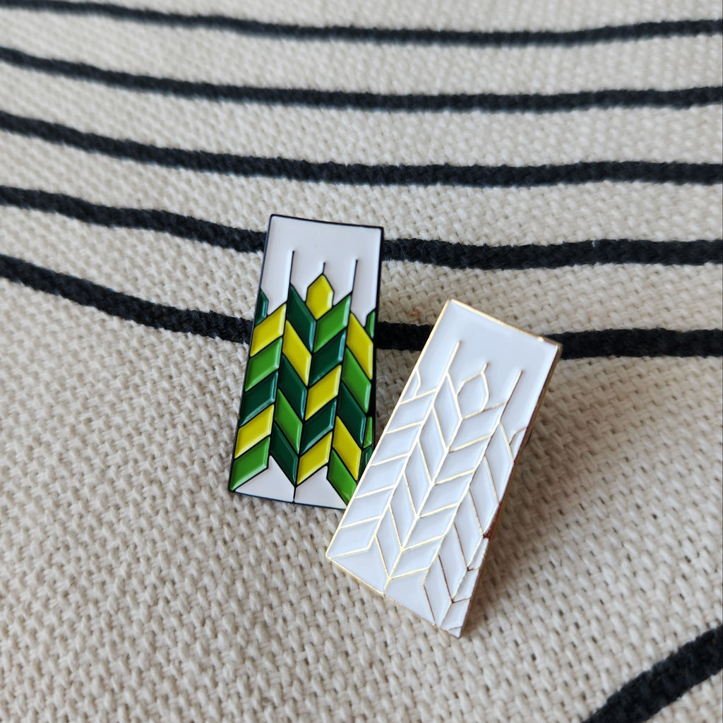 Saskatchewan Patchwork | Enamel Pin