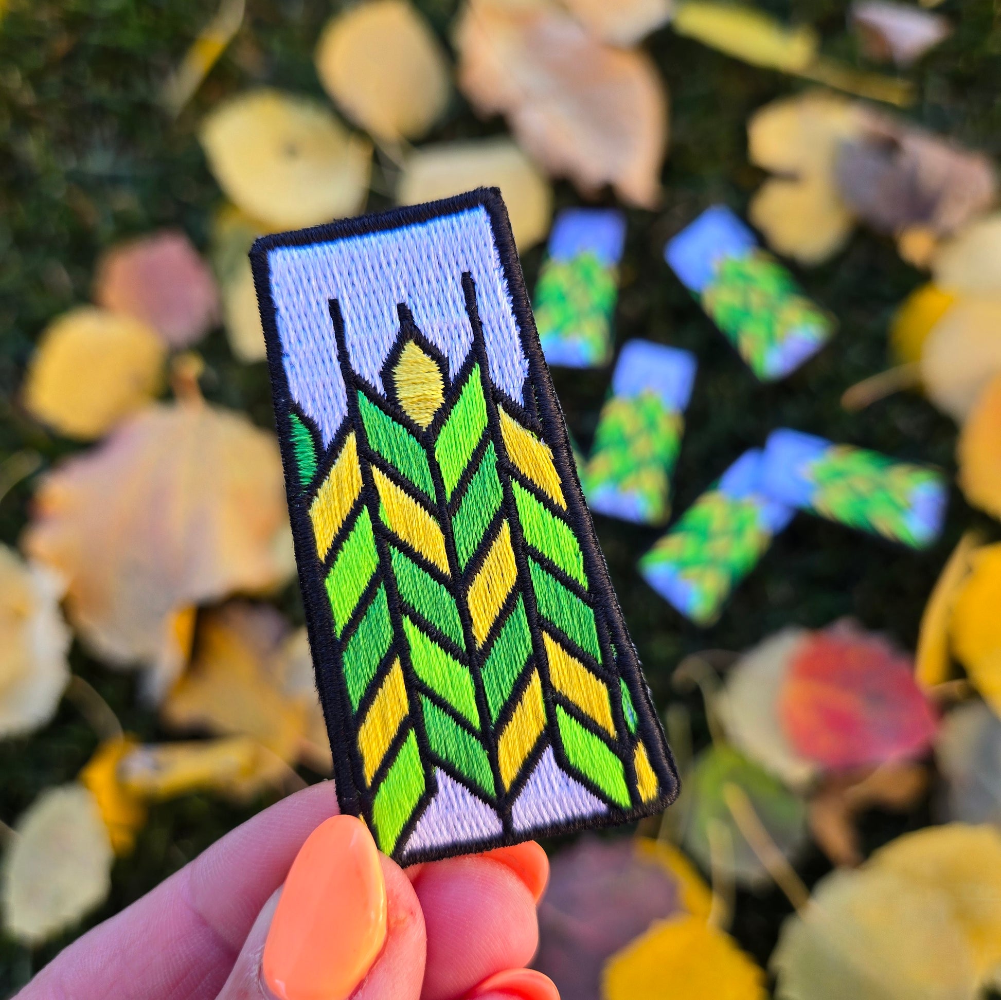 Saskatchewan Patchwork | Embroidered Patch