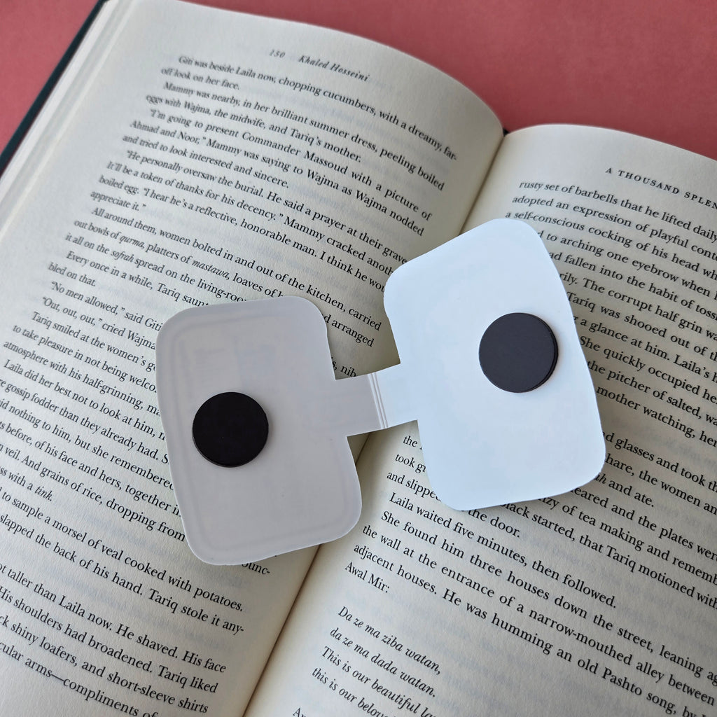 Library Card | Overactive | Jumbo | Magnetic Bookmark
