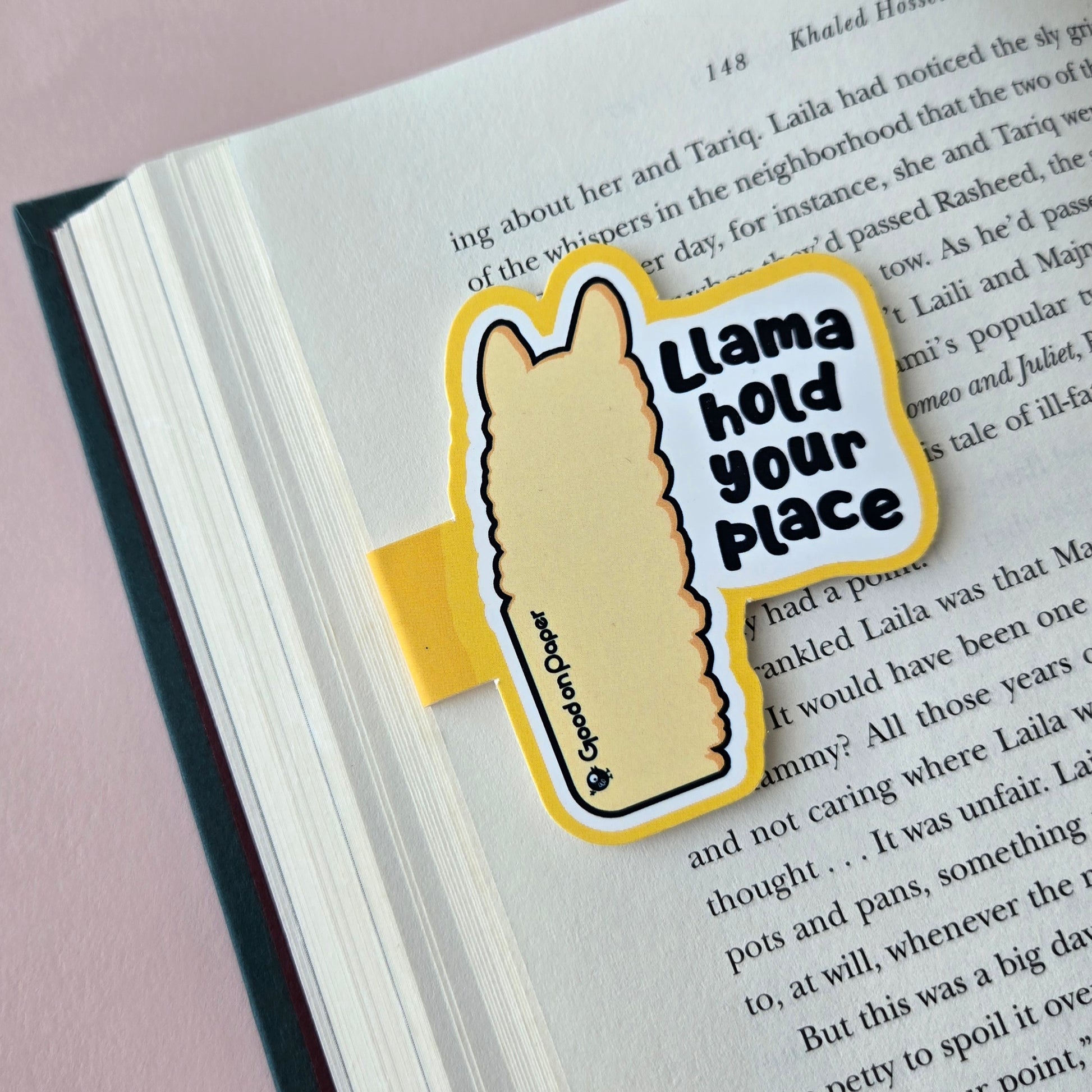 Llama Hold | Jumbo | Magnetic Bookmark