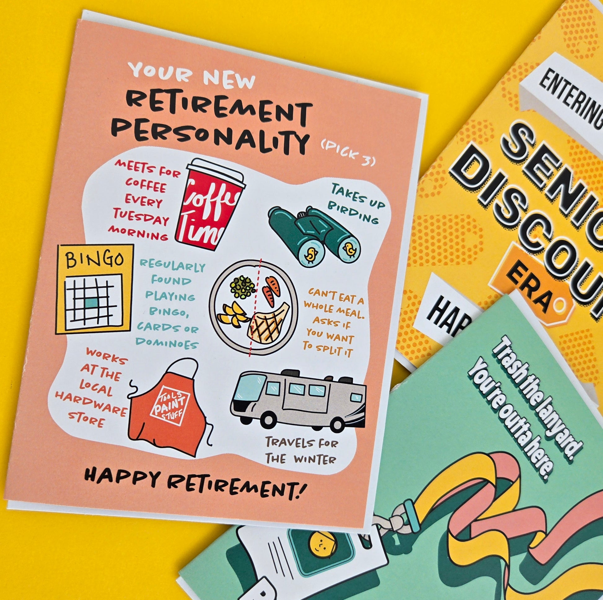 Wholesale | Greeting Cards | RETIREMENT | By the Case
