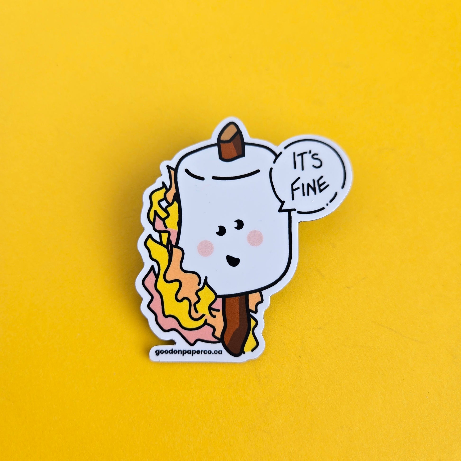 Marshmallow | Fridge Magnet