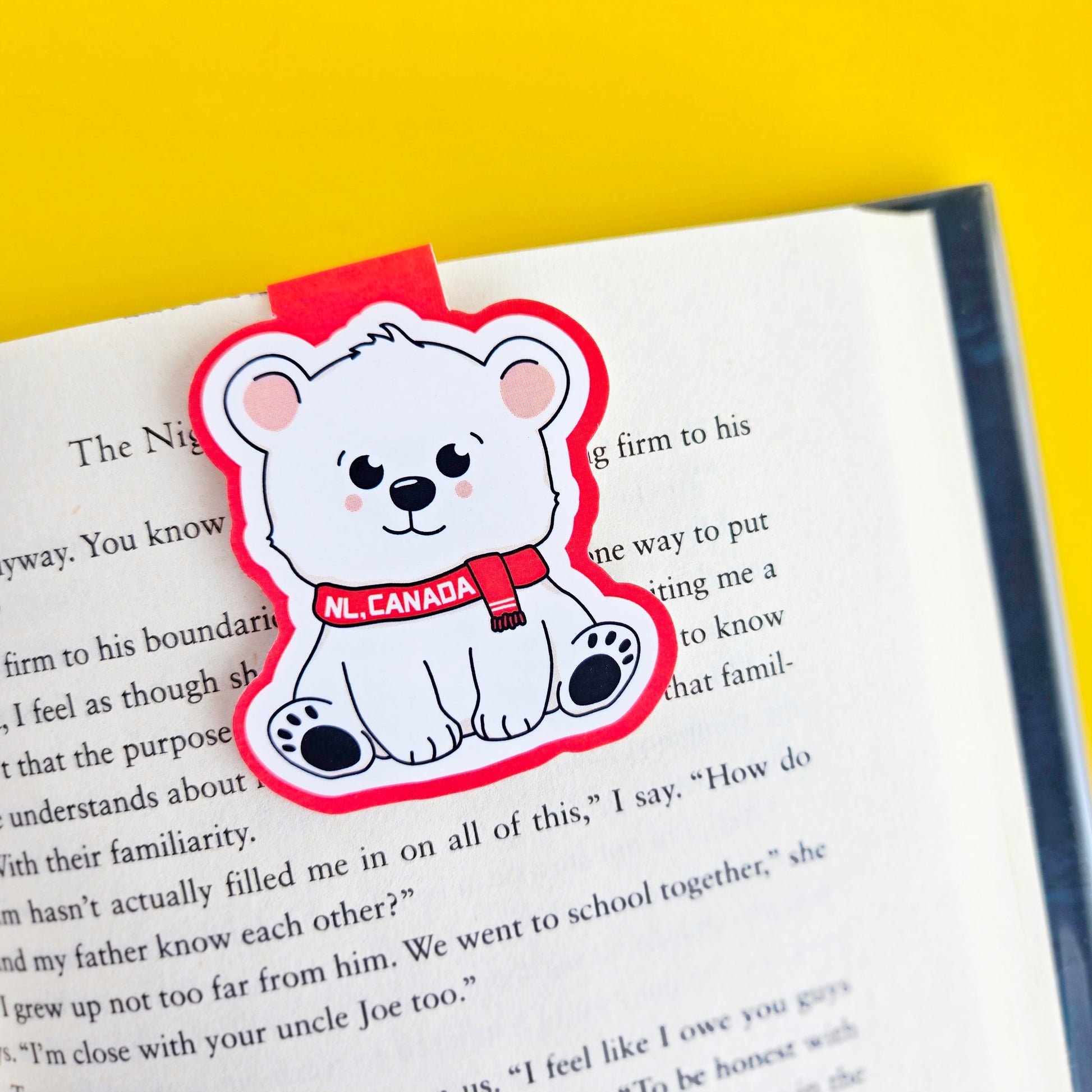 Newfoundland Polar Bear | Jumbo | Magnetic Bookmark