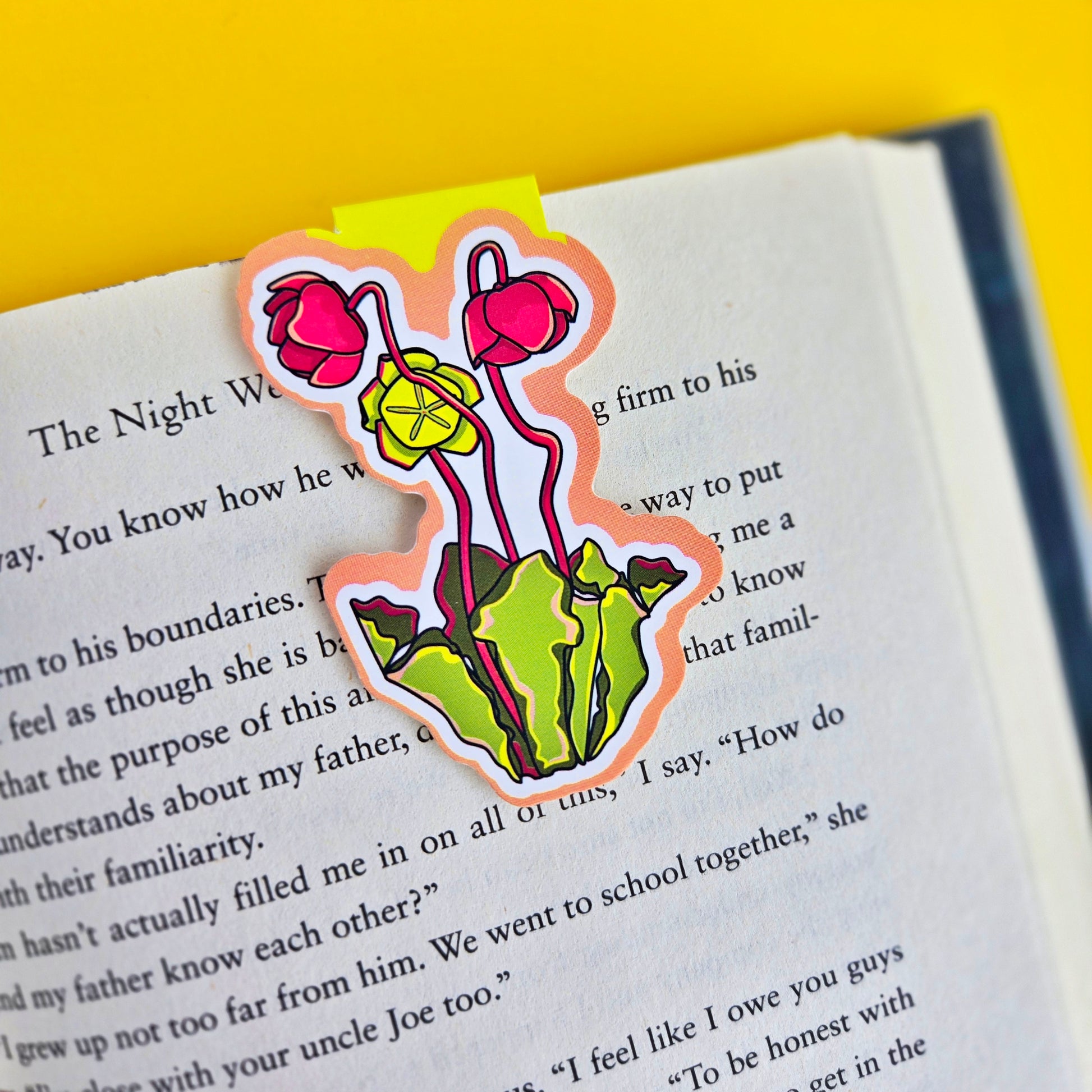 Pitcher Plant | Jumbo | Magnetic Bookmark