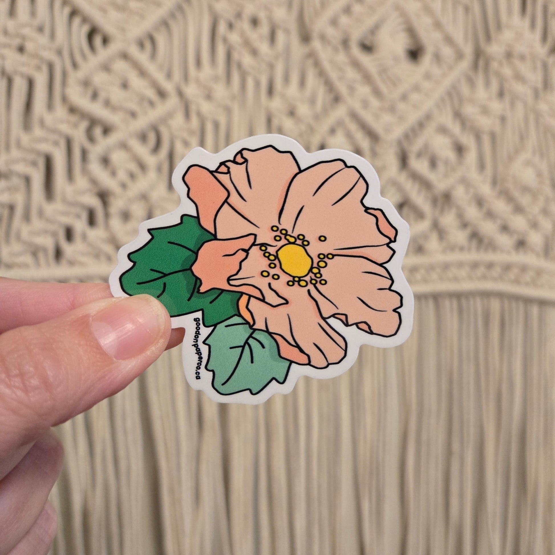 Wild Rose (AB) | Vinyl Sticker