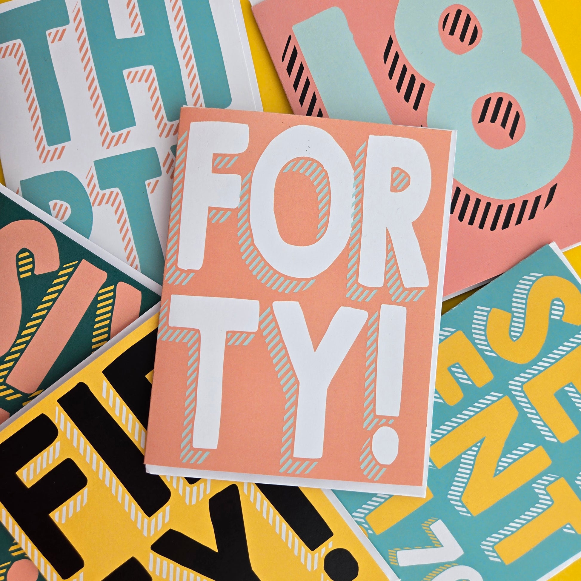 Forty | Milestone Card