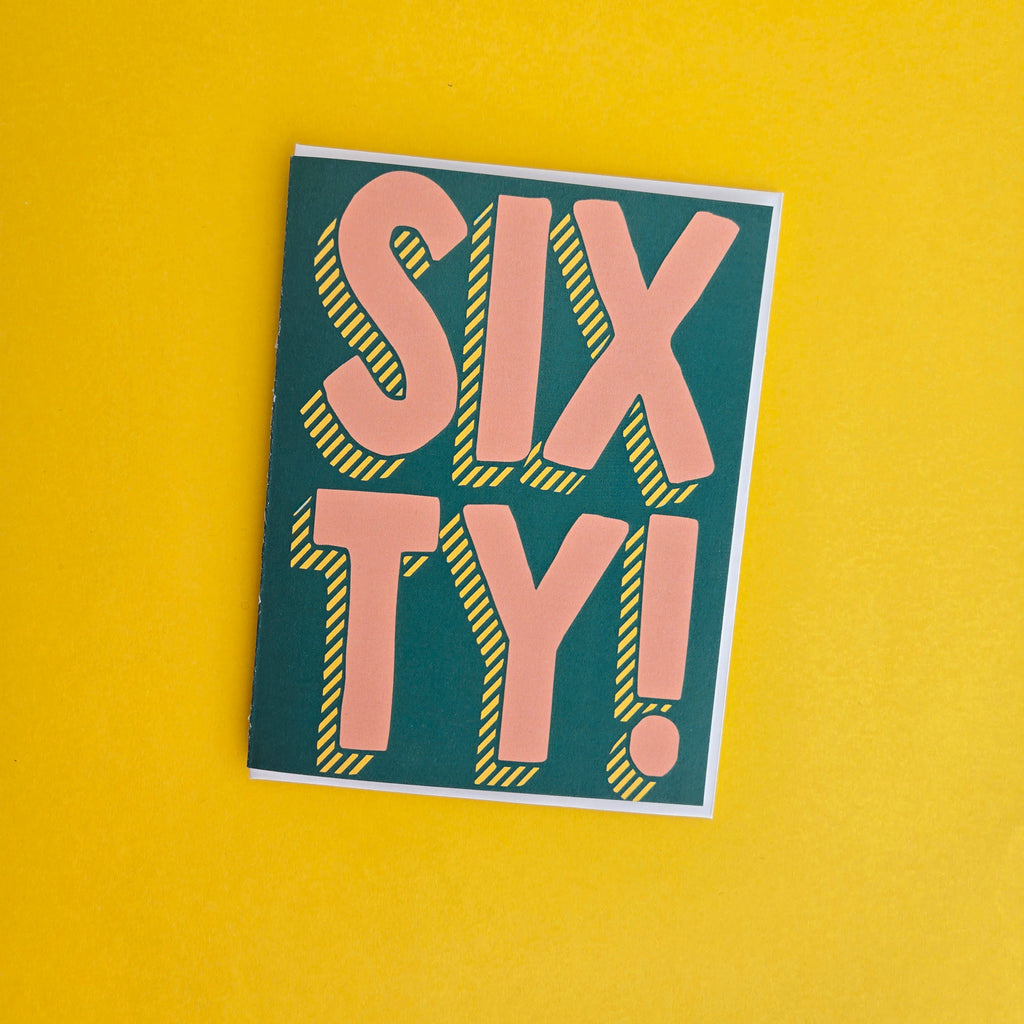 Sixty | Milestone Card