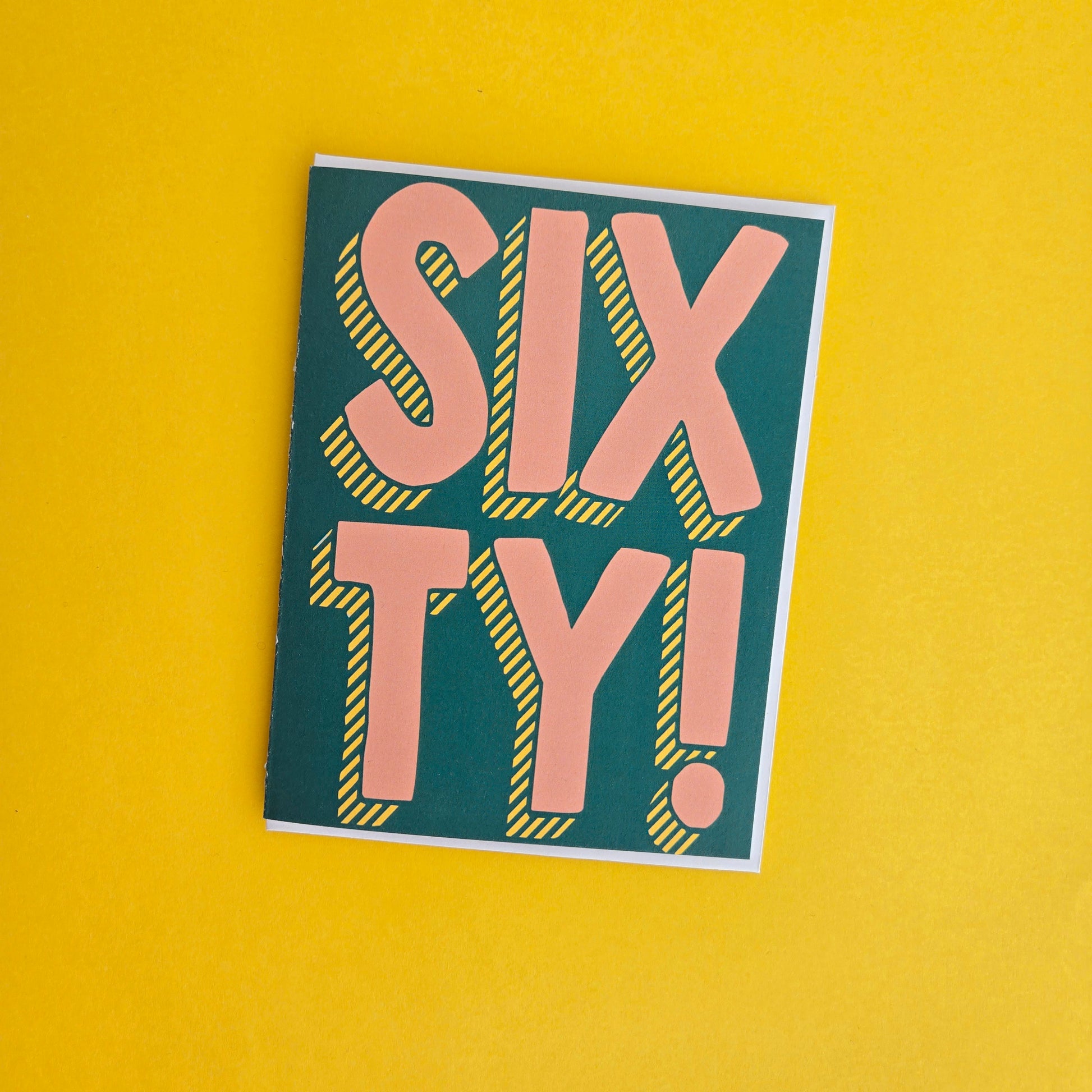 Sixty | Milestone Card