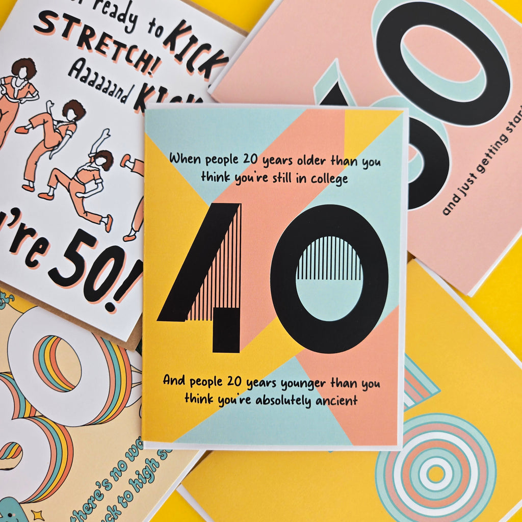 40 (Age Gap) | Milestone Birthday Card