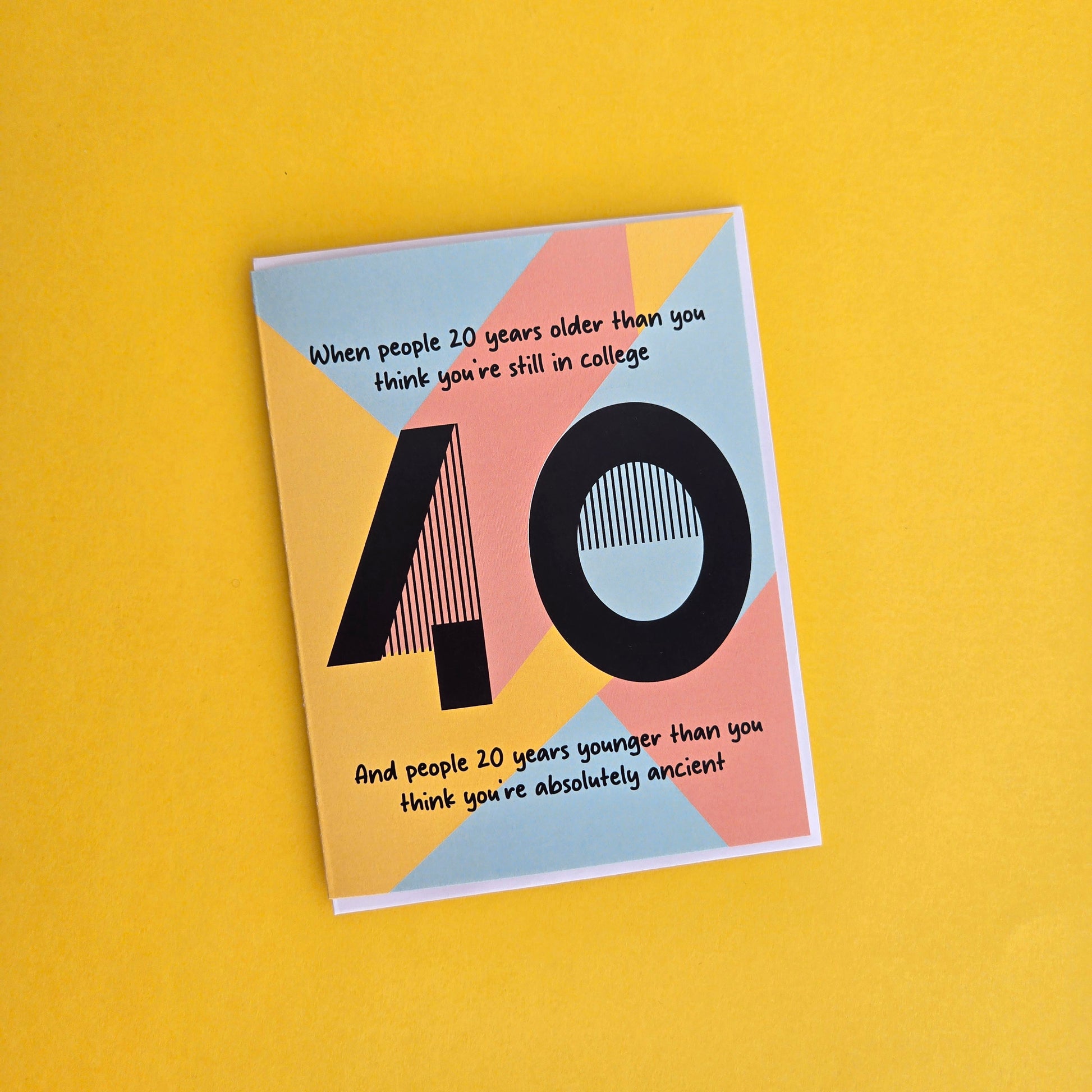 40 (Age Gap) | Milestone Birthday Card
