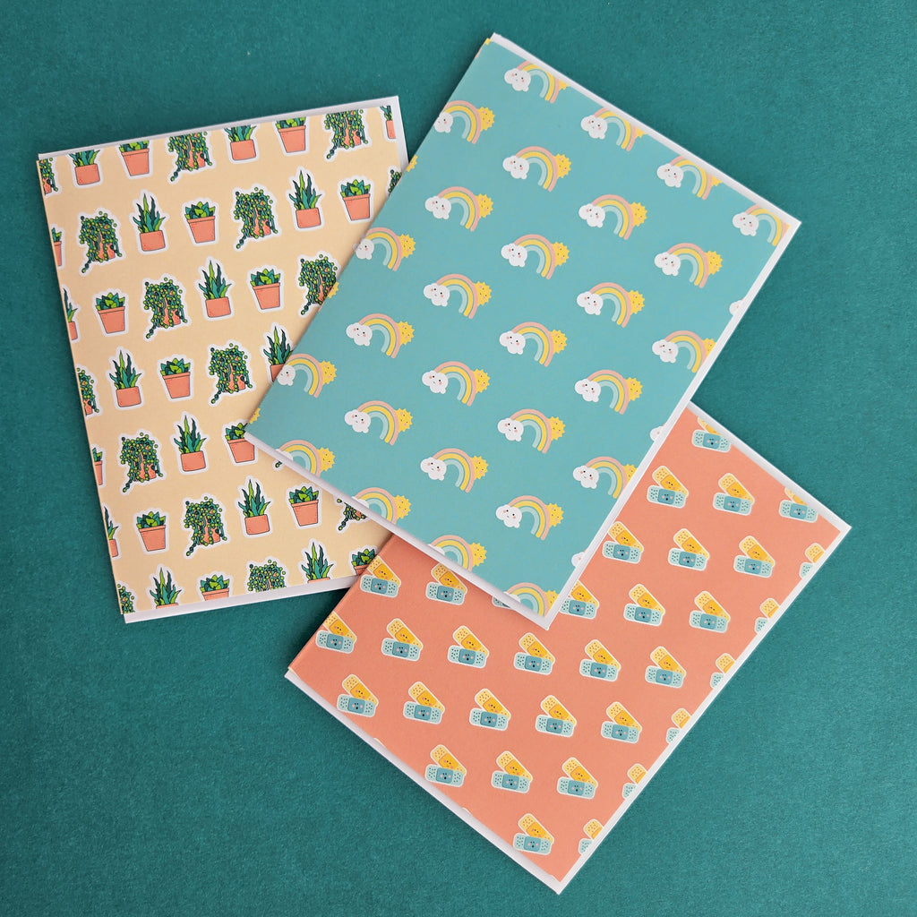 Pattern - Rainbows | No Occasion Card