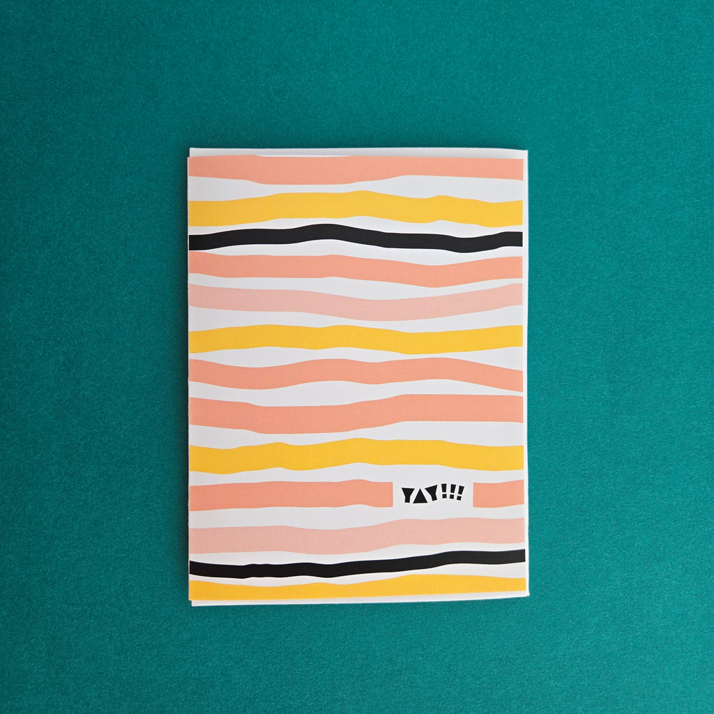 Yay Stripes | Congratulations Card
