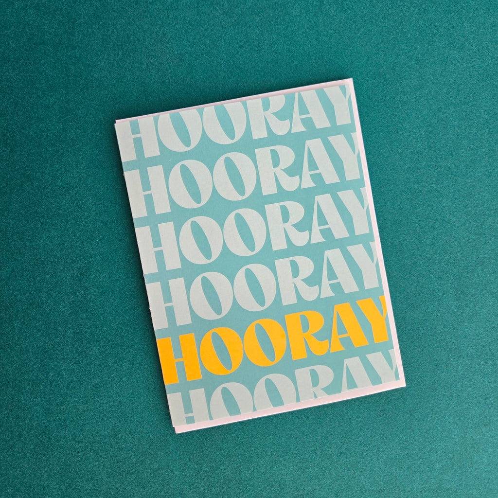 Hooray | Congratulations Card