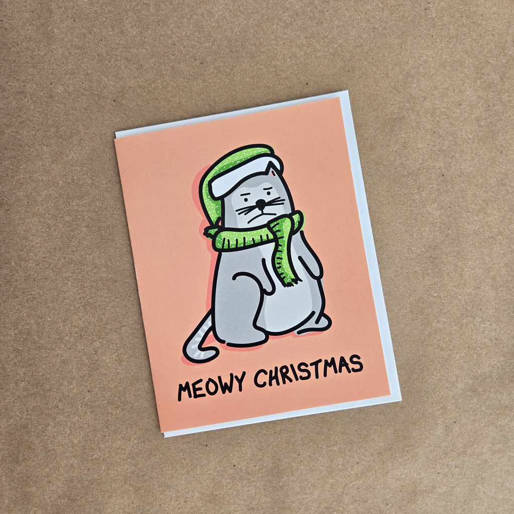 Meowy Christmas | Holiday Card