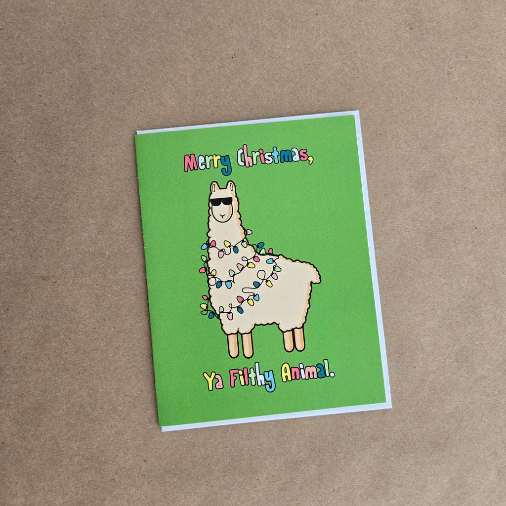 Filthy Animal | Holiday Card