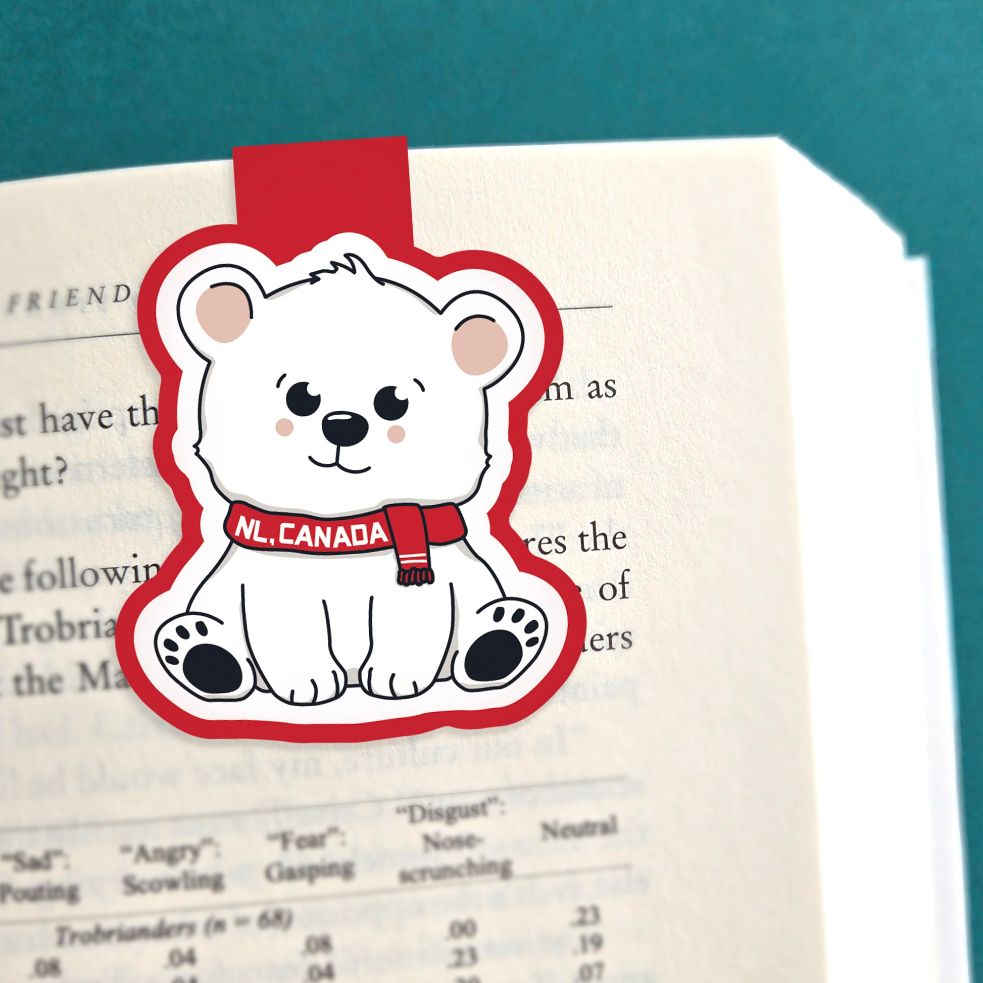 Newfoundland Polar Bear | Jumbo | Magnetic Bookmark