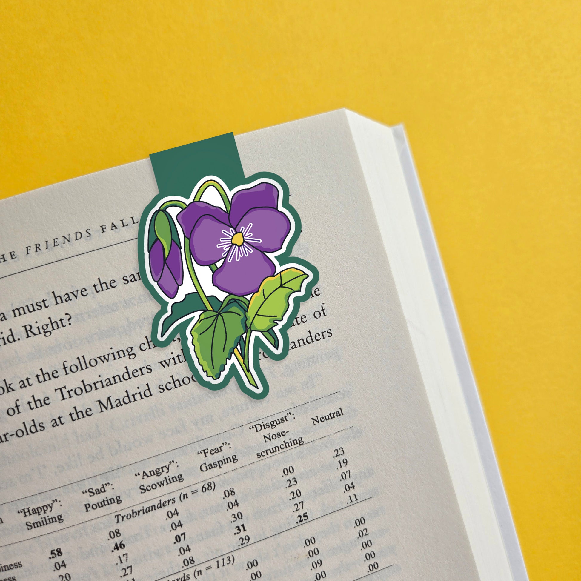 Purple Violet (NB) | Jumbo | Magnetic Bookmark