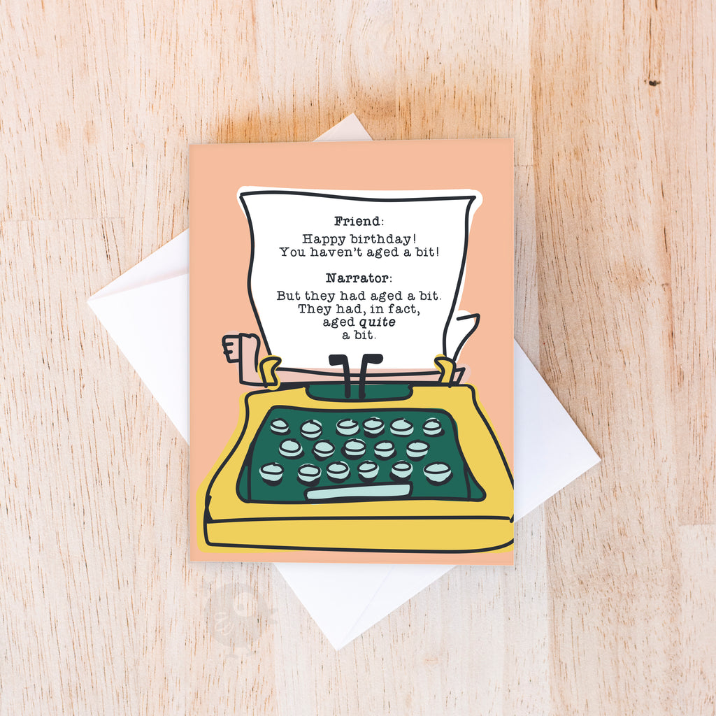 Narrator | Birthday Card