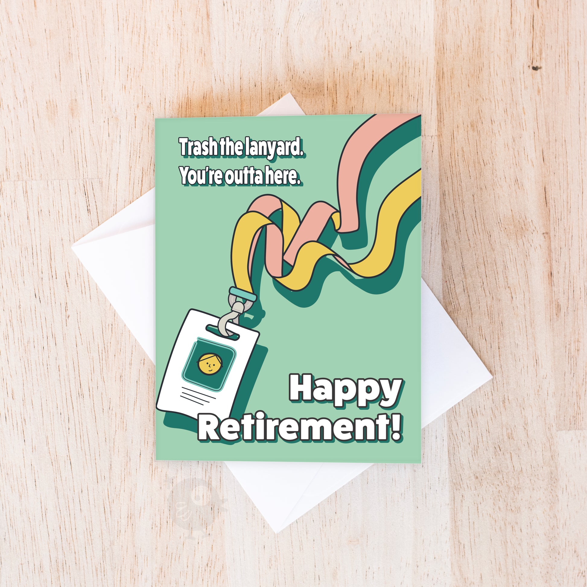 Lanyard | Retirement Card