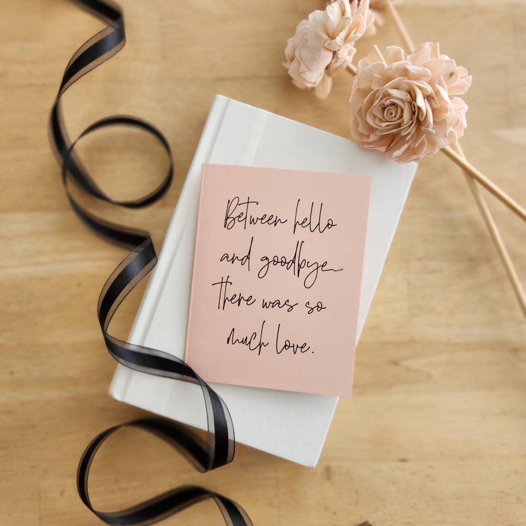 Between | Sympathy & Condolences Card