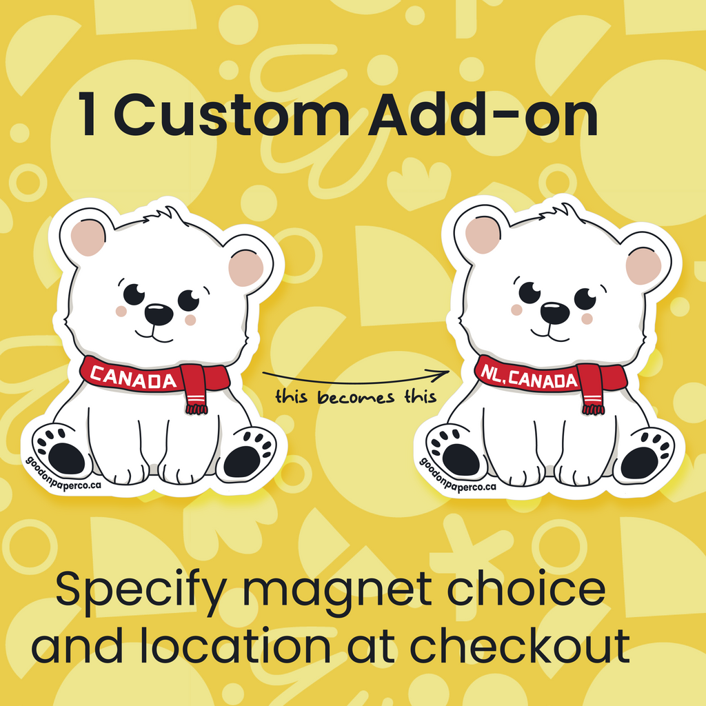 WHOLESALE Magnet Customization: Location Add-on