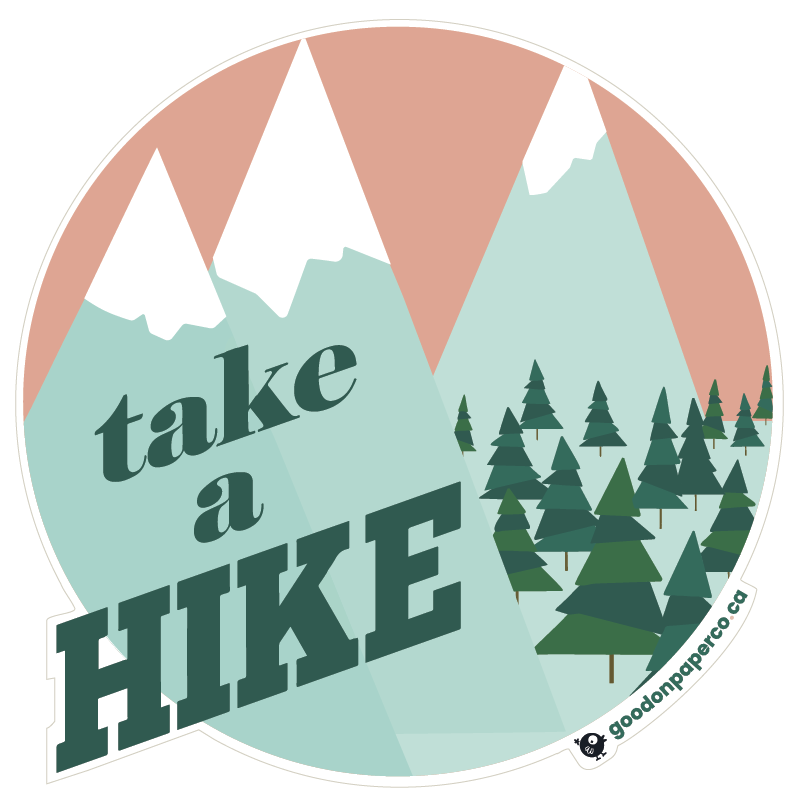 Take a Hike | Fridge Magnet