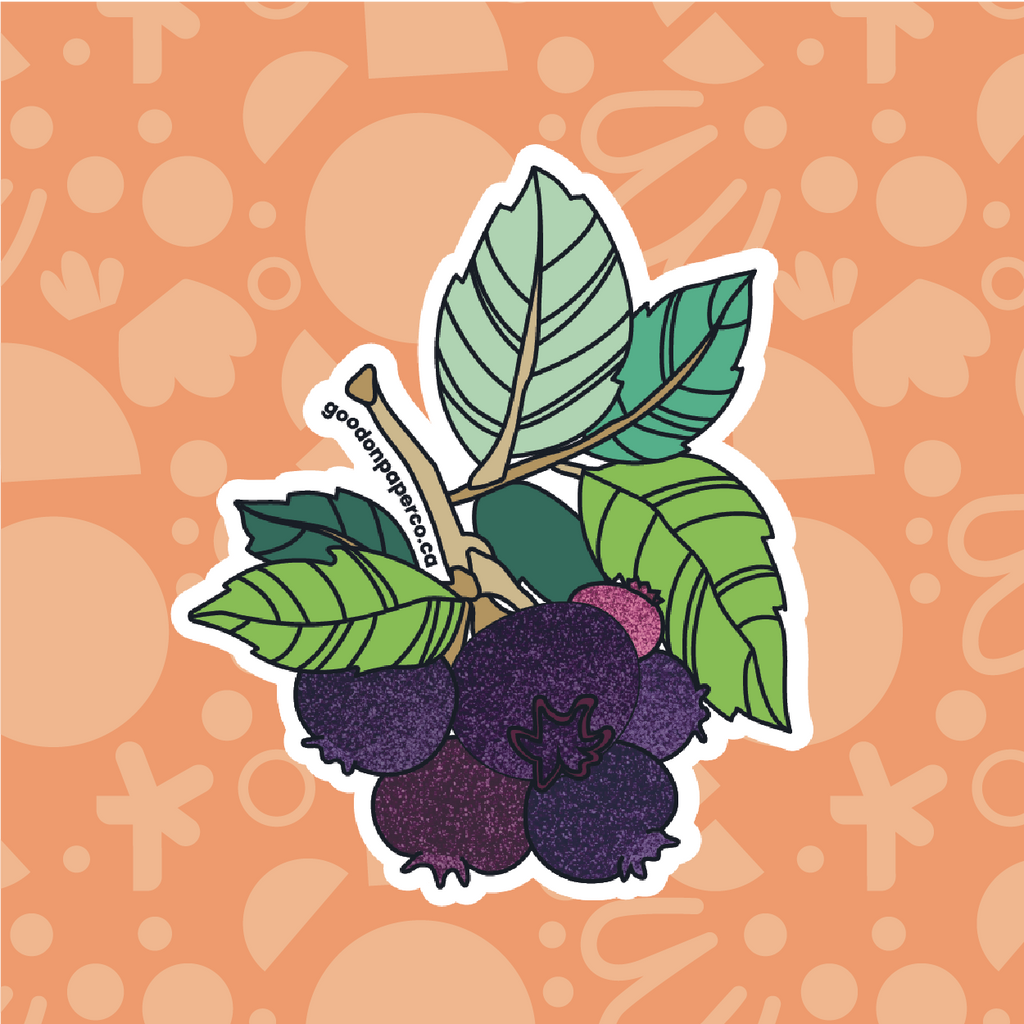 Saskatoons | Vinyl Sticker