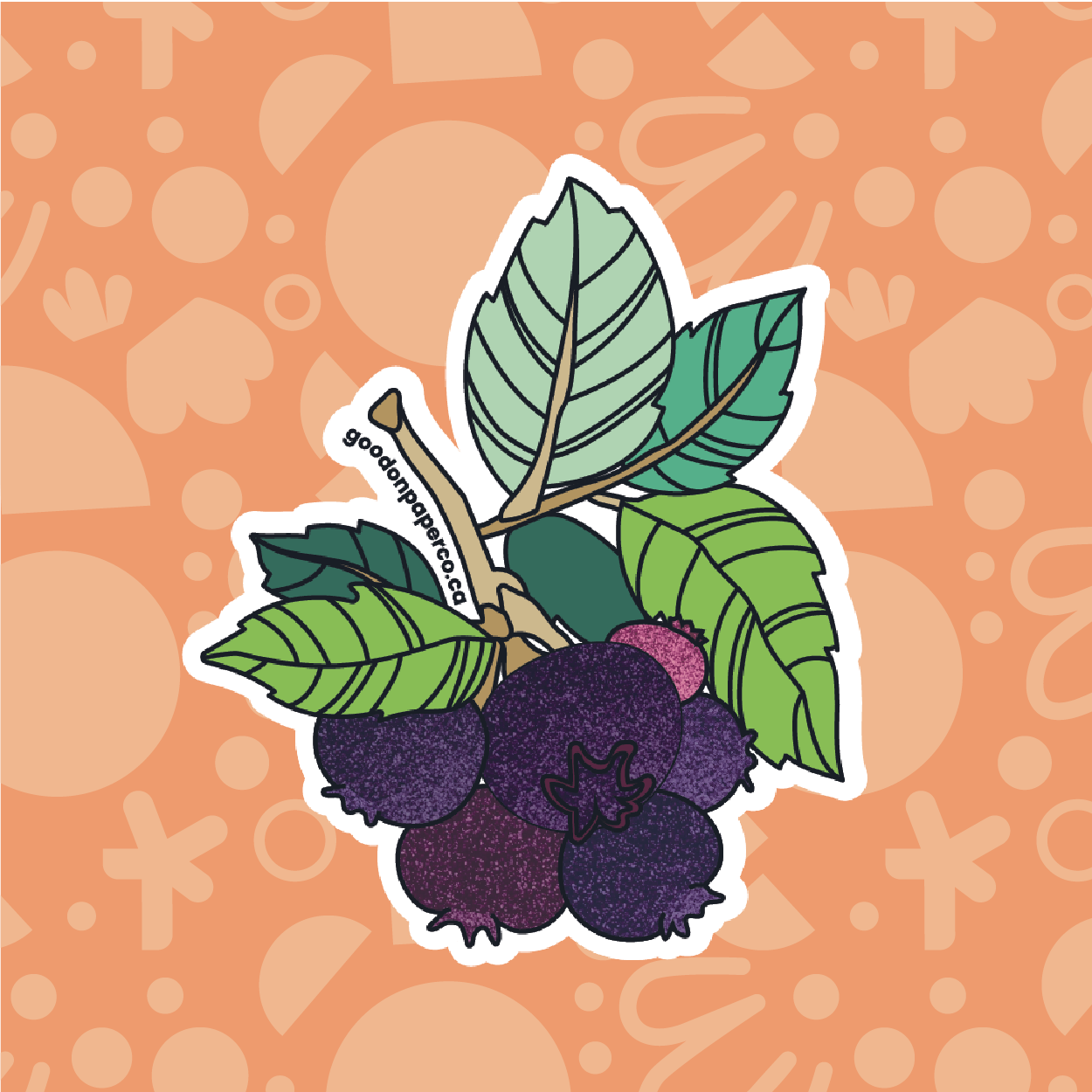 Saskatoons | Vinyl Sticker