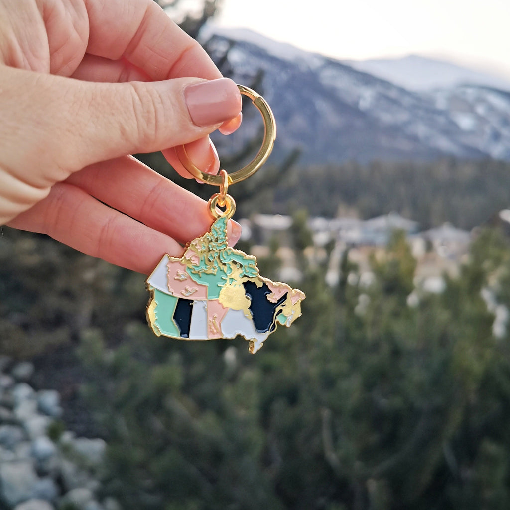 Canada | Enamel Keychain