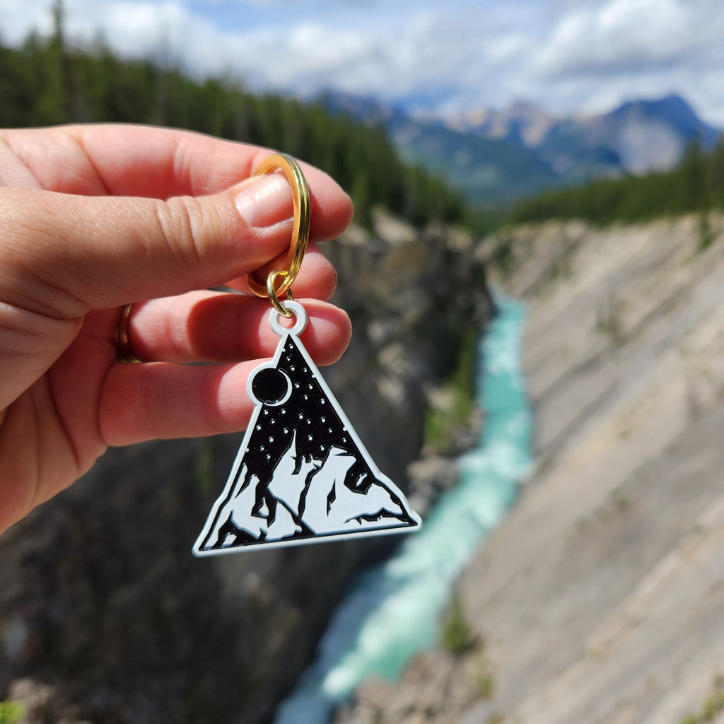 Mountain | Enamel Keychain