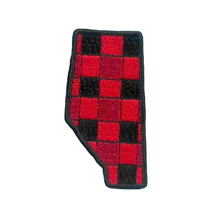 Plaid Alberta | Embroidered Patch