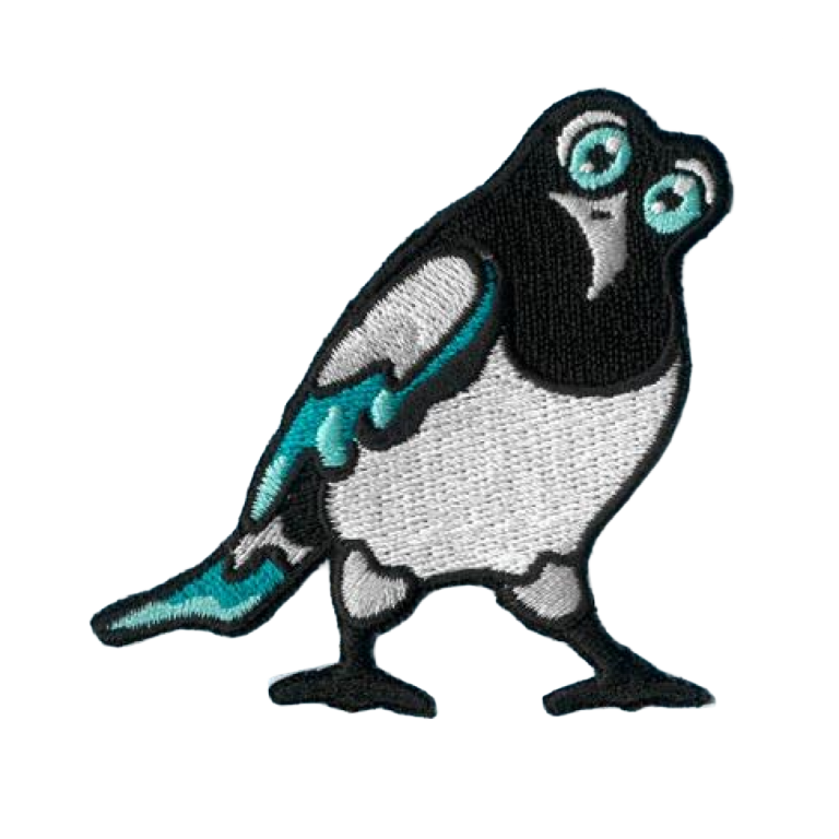 Magpie | Embroidered Patch