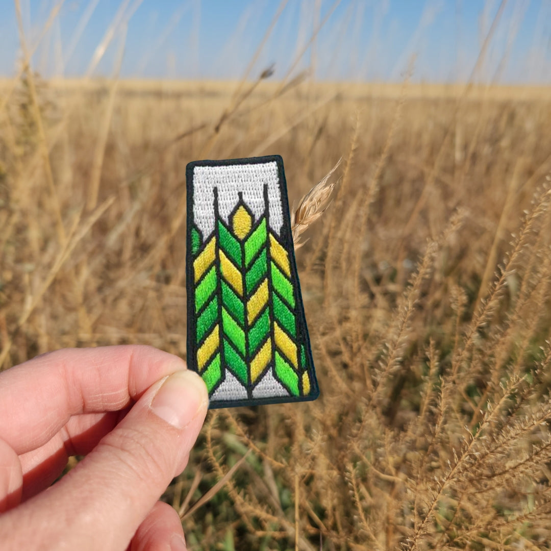 Saskatchewan Patchwork | Embroidered Patch