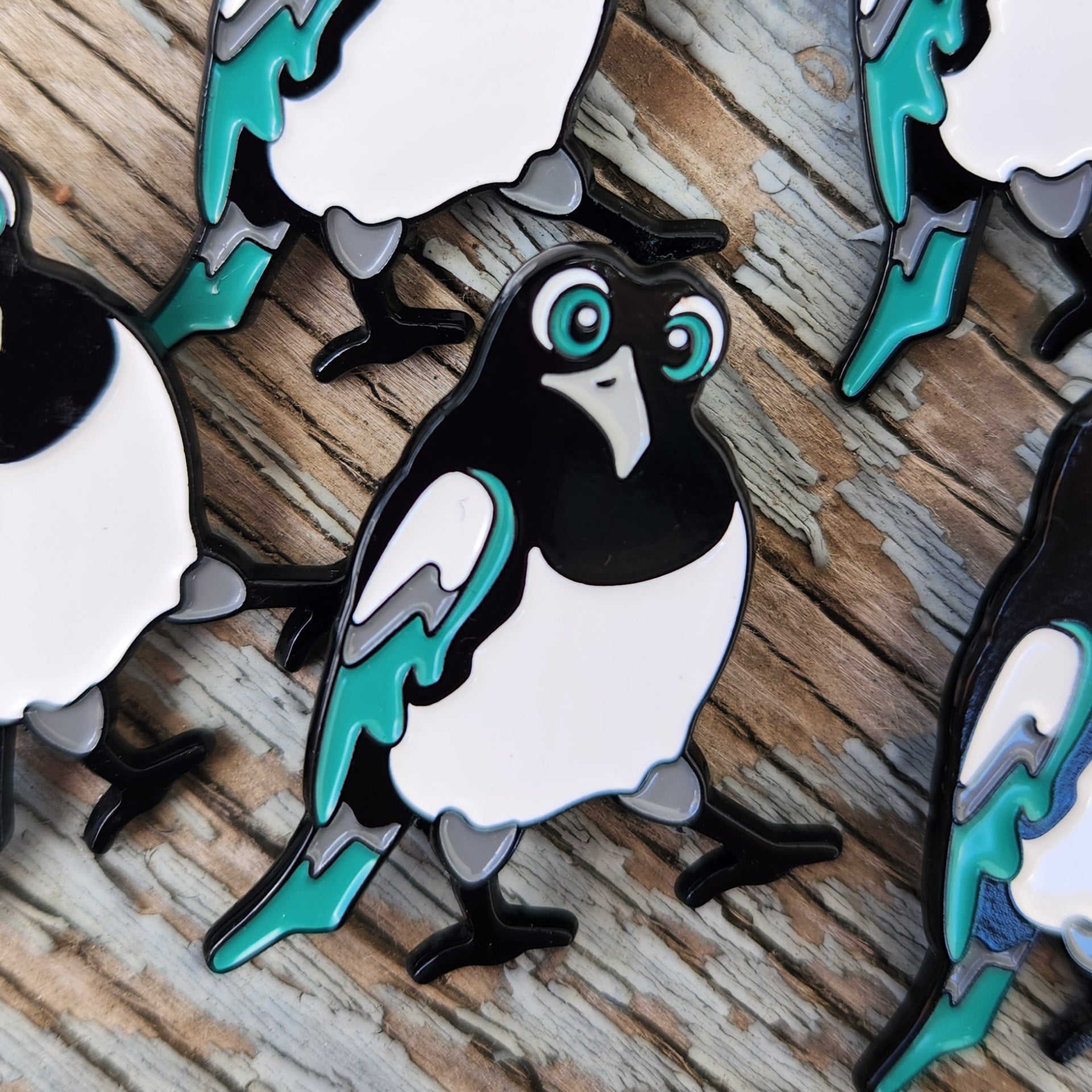 Mystified Magpie | Enamel Pin