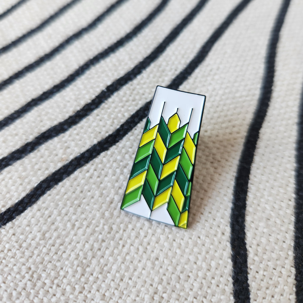Saskatchewan Patchwork | Enamel Pin