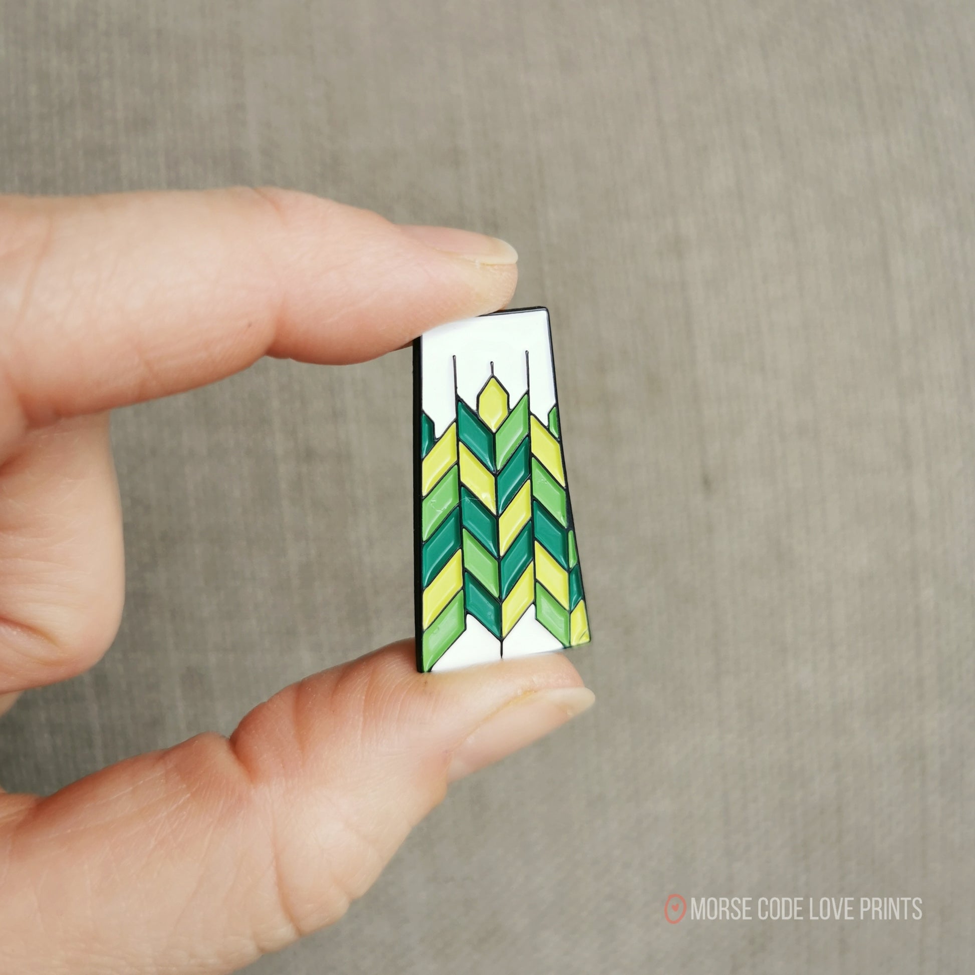 Saskatchewan Patchwork | Enamel Pin