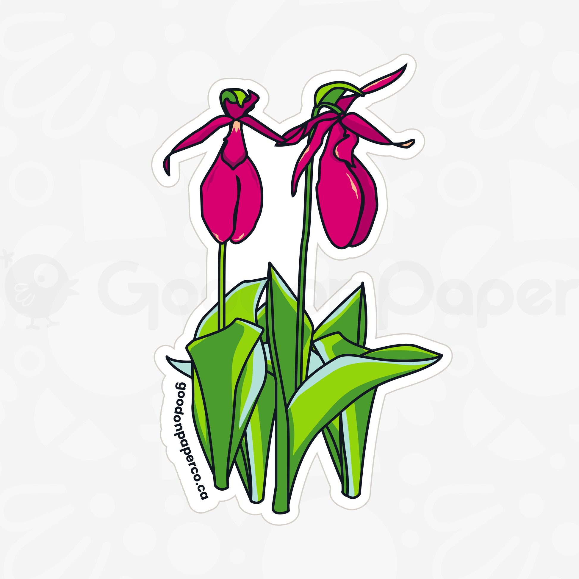 Lady Slipper | Fridge Magnet