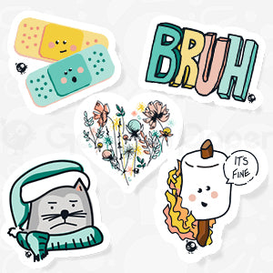 Mini Stickers | Vinyl Sticker