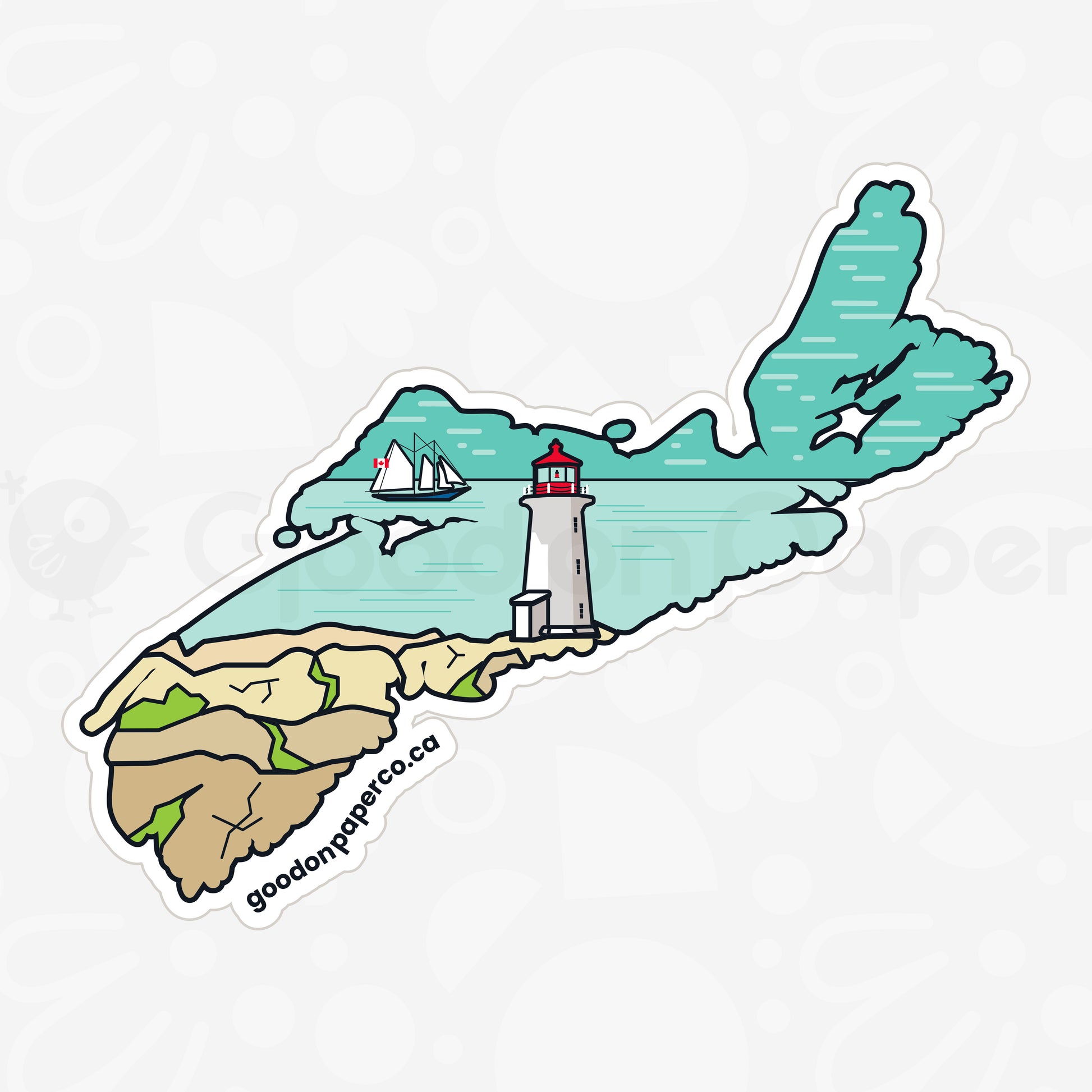 Nova Scotia | Vinyl Sticker