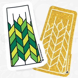 Saskatchewan Patchwork | Vinyl Sticker