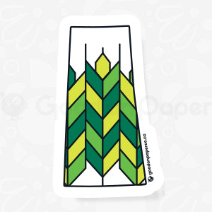 Saskatchewan Patchwork | Vinyl Sticker