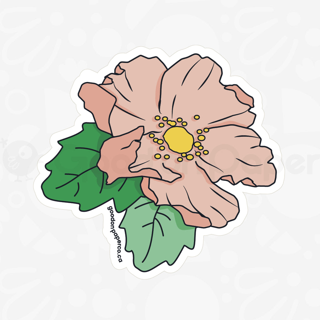 Wild Rose (AB) | Vinyl Sticker