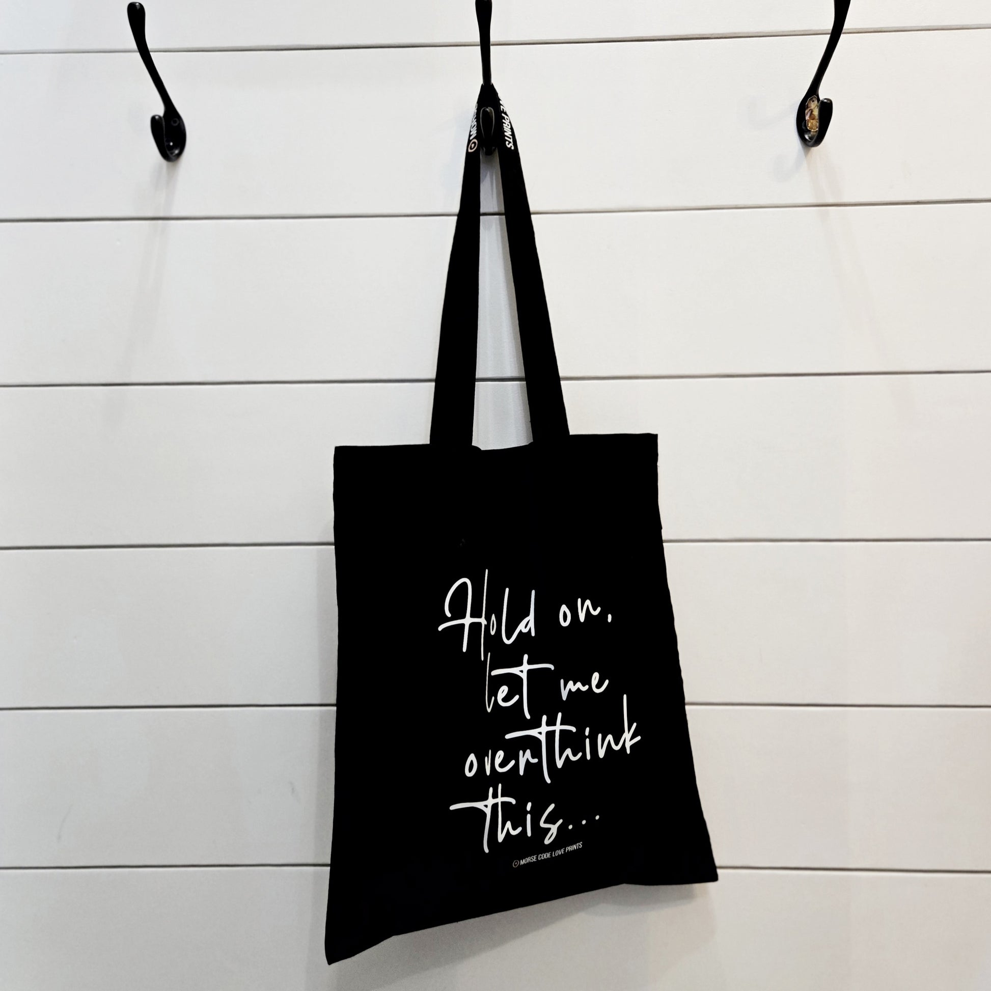 Overthink | Everyday Shoulder Tote | Cotton Tote Bag